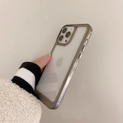 Luxury Acrylic Clear Case For iPhone 11 12 13 14 Pro Max Mini X Xs Max Xr 7 8 Plus SE 2 3 Crystal Transparent Cover Hard Bumper