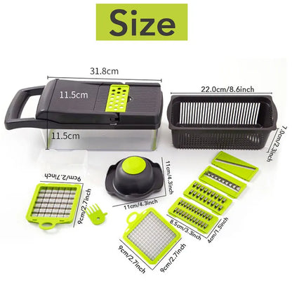 Vegetable Chopper Multifunctional Grater Cutter Kitchen Accessories Manual Fruit Slicer Potatos Shredders Cheese Onions Slicers